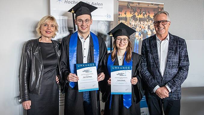 Amon_Optometry_Awards_2024 Die Preisträger:innen mit Karl Amon und Anna Nagl