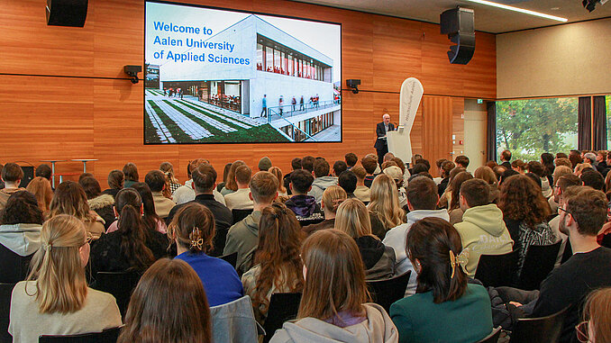 Welcome Day läutet Semesterstart ein Welcome Day läutet Semesterstart ein