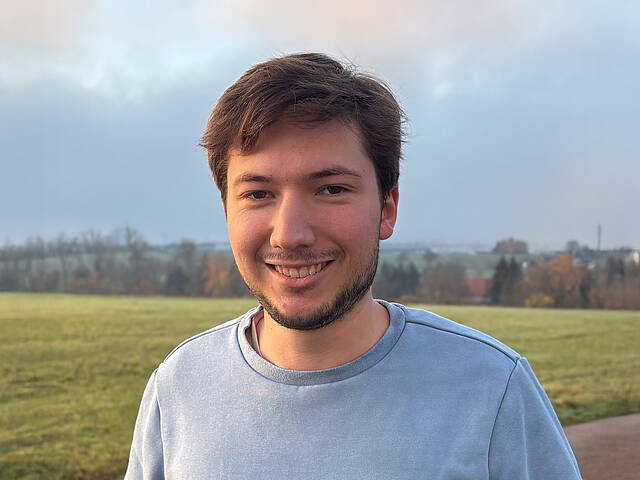 Portrait von Manuel Hipple, Student, Process Engineering und Management Portrait von Manuel Hipple, Student, Process Engineering und Management