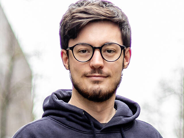 Portrait von Peter Munz, Masterstudent, Human-Centered Design Portrait von Peter Munz, Masterstudent, Human-Centered Design