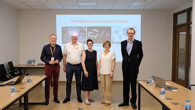 Neue Kooperation mit der Vietnamese-German University Neue Kooperation mit der Vietnamese-German University