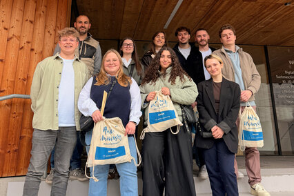 Gelebte Städtepartnerschaft: Studierende aus Saint-Lô zu Besuch an der Hochschule Aalen Gelebte Städtepartnerschaft: Studierende aus Saint-Lô zu Besuch an der Hochschule Aalen